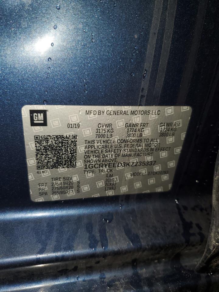 2019 CHEVROLET SILVERADO K1500 RST photo 34