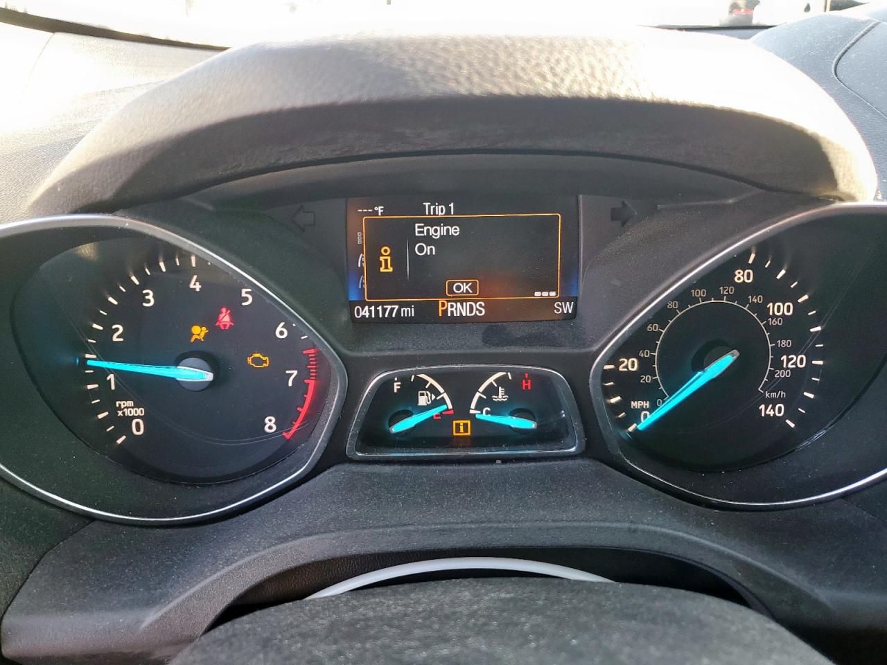 2017 FORD ESCAPE S photo 9