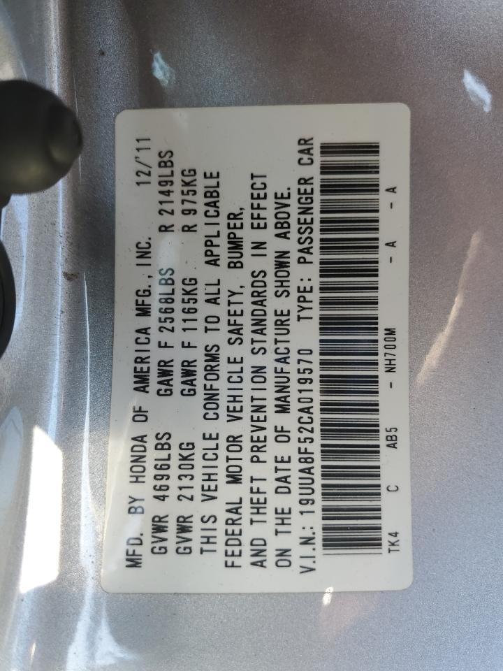 2012 ACURA TL photo 12