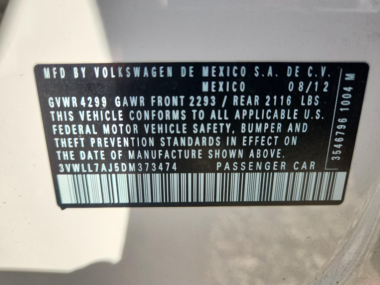 2013 VOLKSWAGEN JETTA TDI photo 12