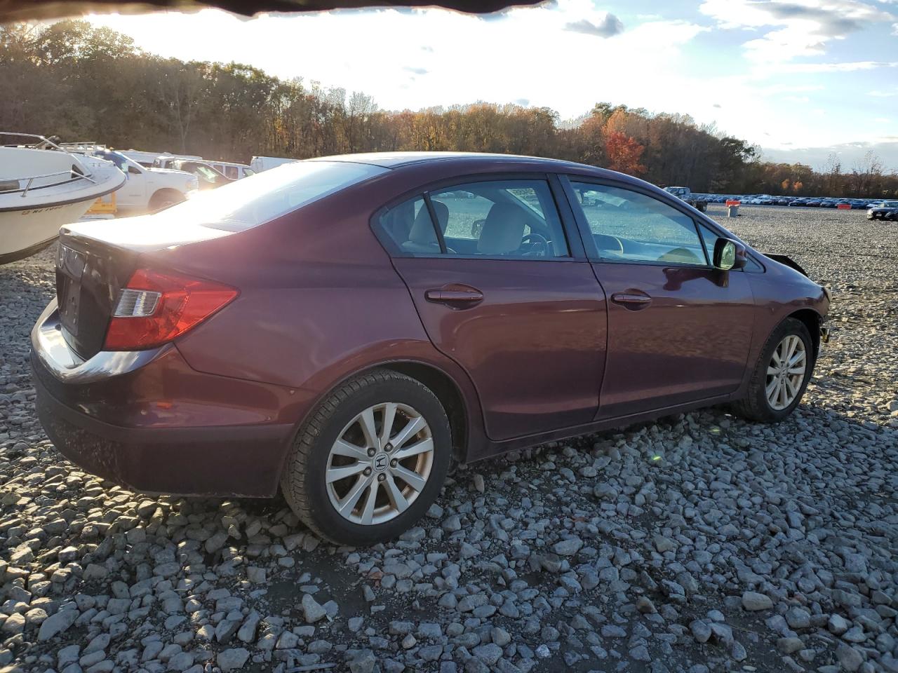 2012 HONDA CIVIC EX photo 5