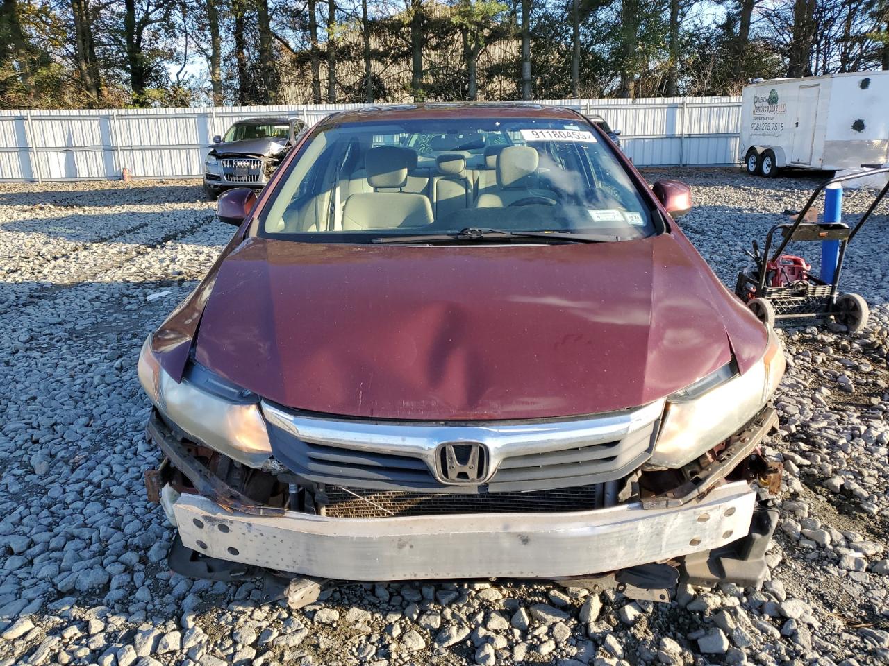2012 HONDA CIVIC EX photo 9