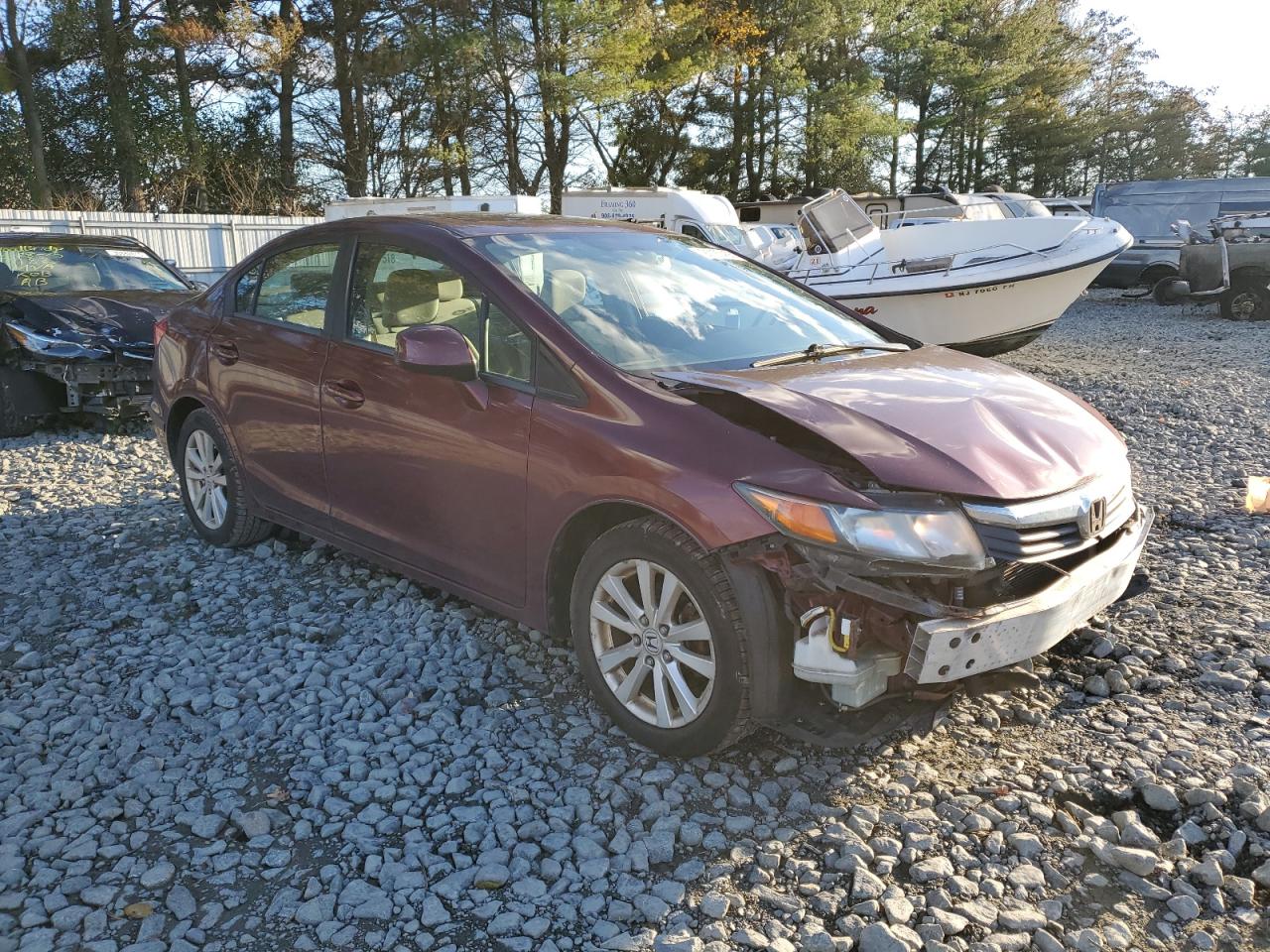 2012 HONDA CIVIC EX photo 7