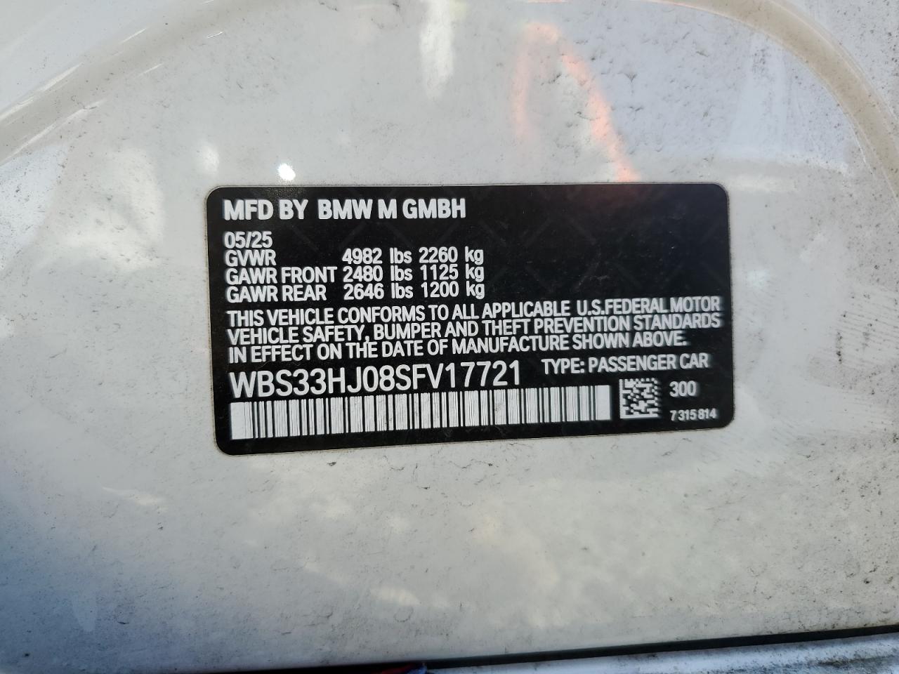 2025 BMW M3 COMPETITION photo 12