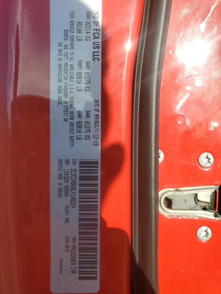 2020 DODGE CHARGER SXT photo 13