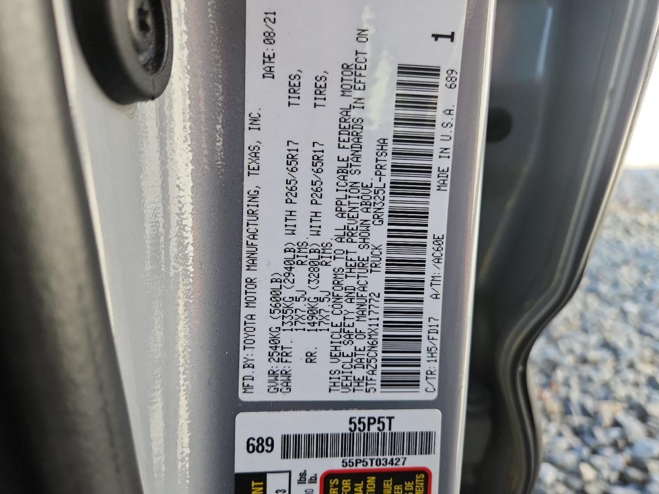 2021 TOYOTA TACOMA TRD SPORT photo 34