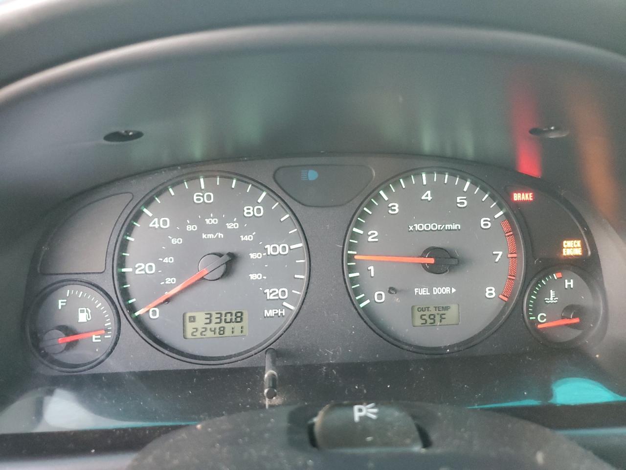 2002 SUBARU FORESTER L photo 9