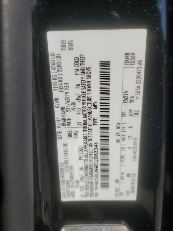 2014 FORD ESCAPE TITANIUM photo 25