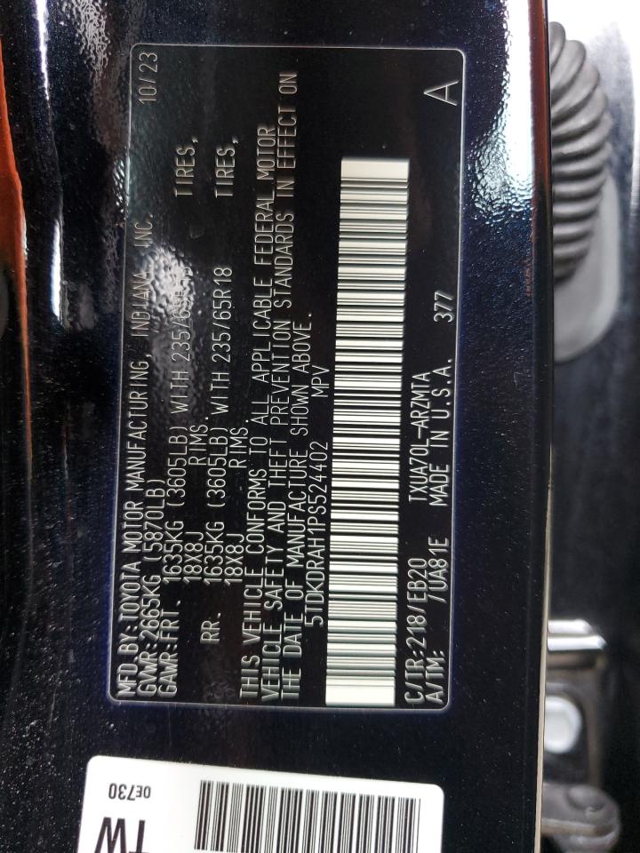 2023 TOYOTA HIGHLANDER L photo 27