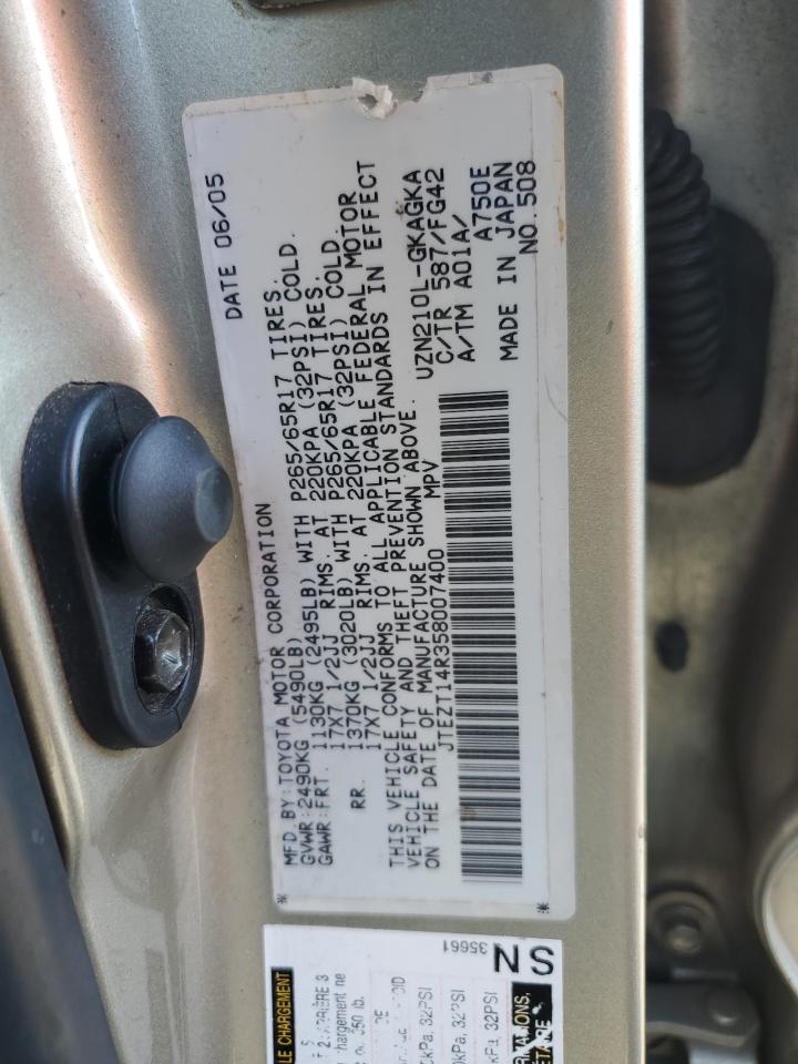 2005 TOYOTA 4RUNNER SR5 photo 25
