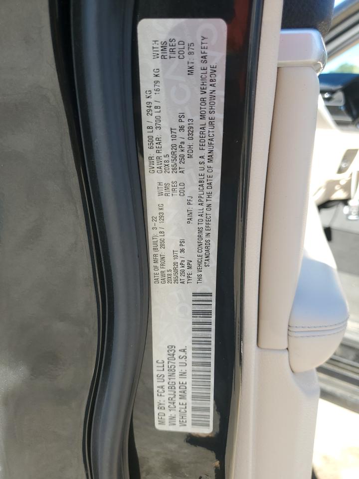 2022 JEEP GRAND CHEROKEE L LIMITED photo 25