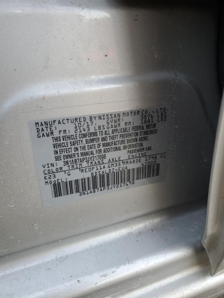 2018 NISSAN SENTRA S photo 23