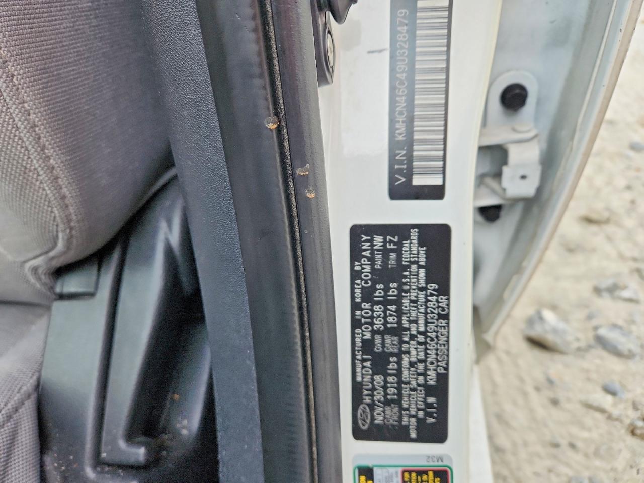 2009 HYUNDAI ACCENT GLS photo 12