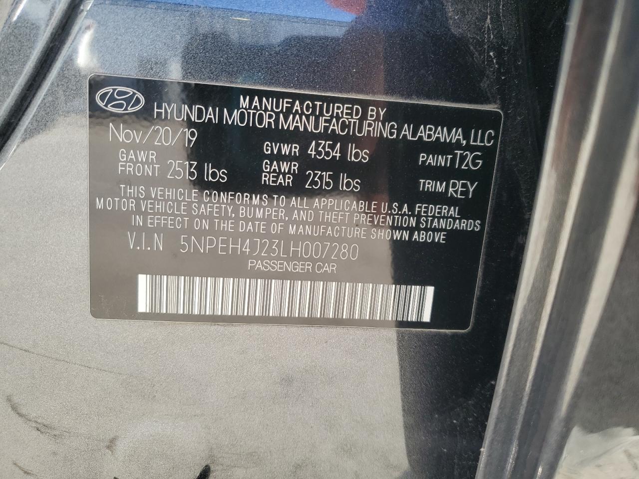 2020 HYUNDAI SONATA LIMITED photo 25
