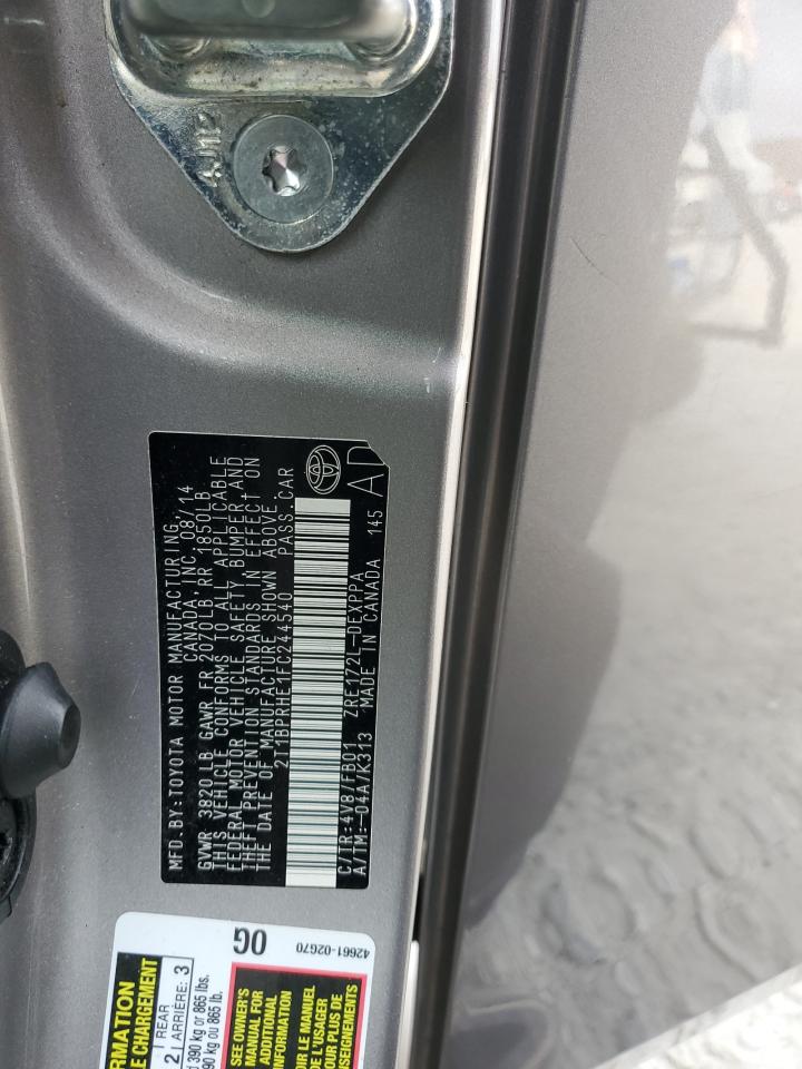 2015 TOYOTA COROLLA ECO photo 34
