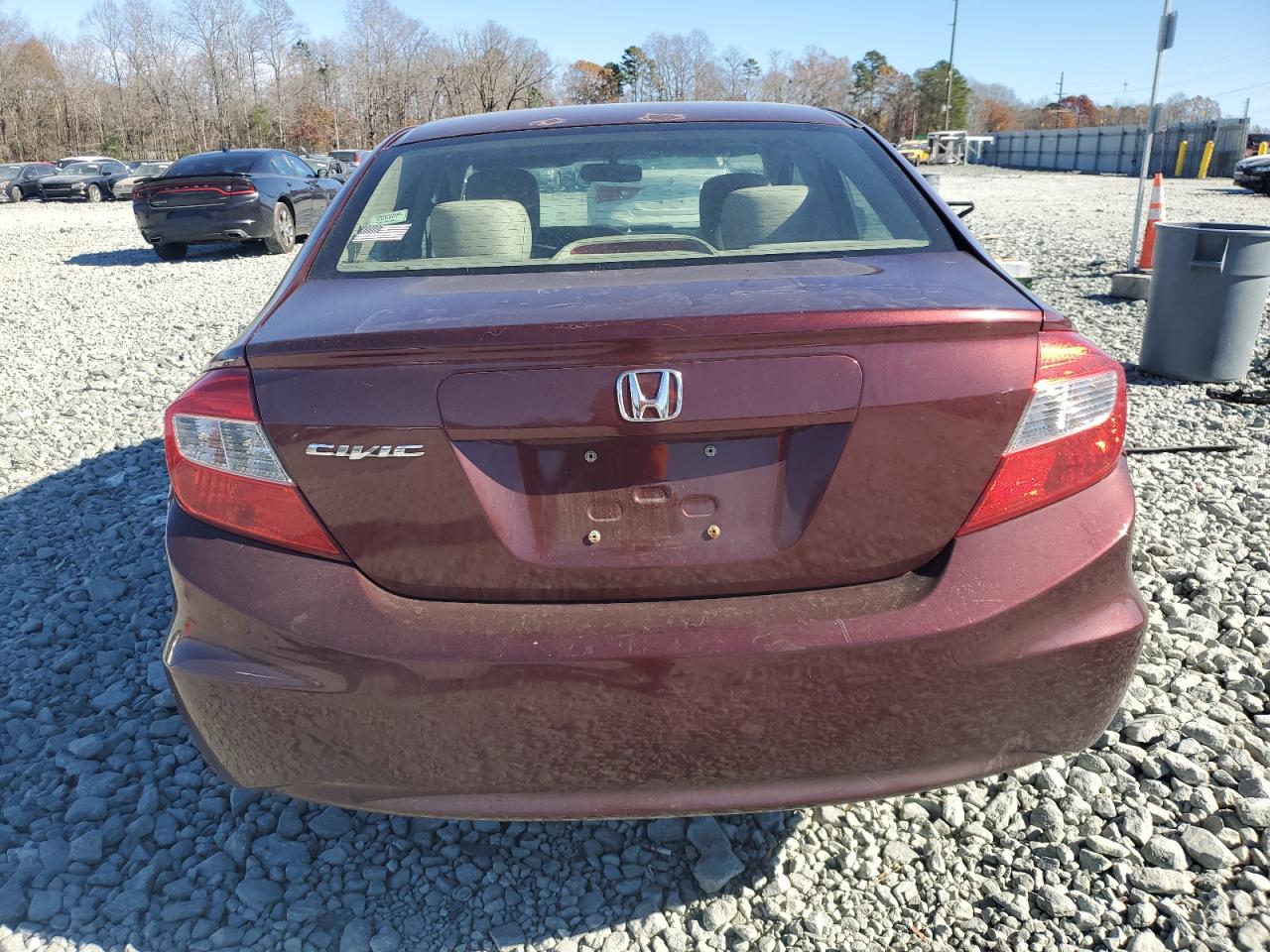 2012 HONDA CIVIC EX photo 6