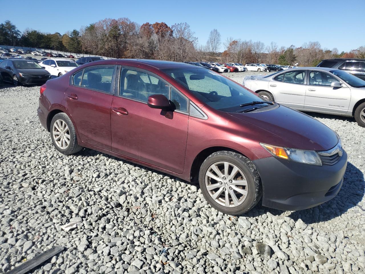2012 HONDA CIVIC EX photo 4