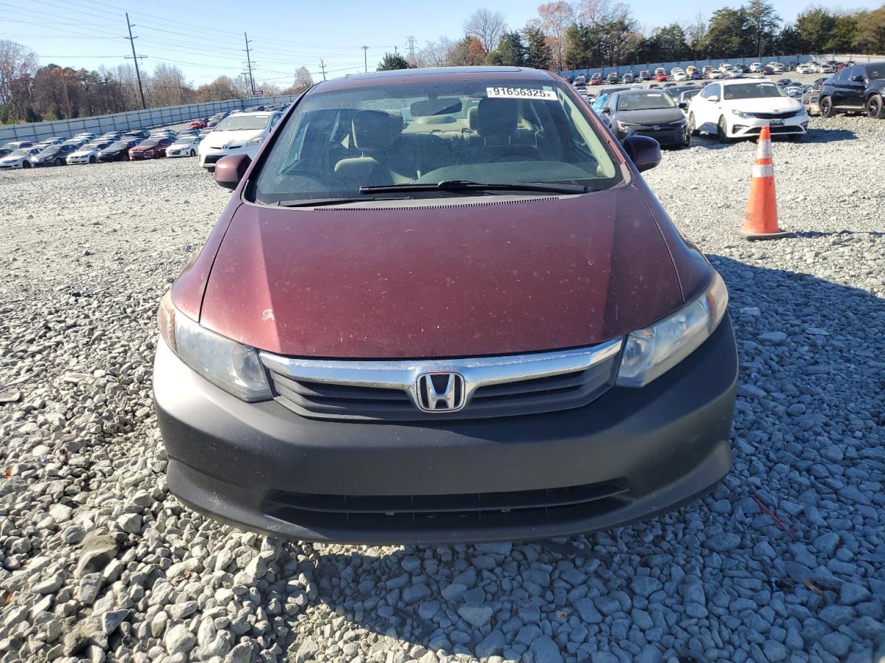 2012 HONDA CIVIC EX photo 5