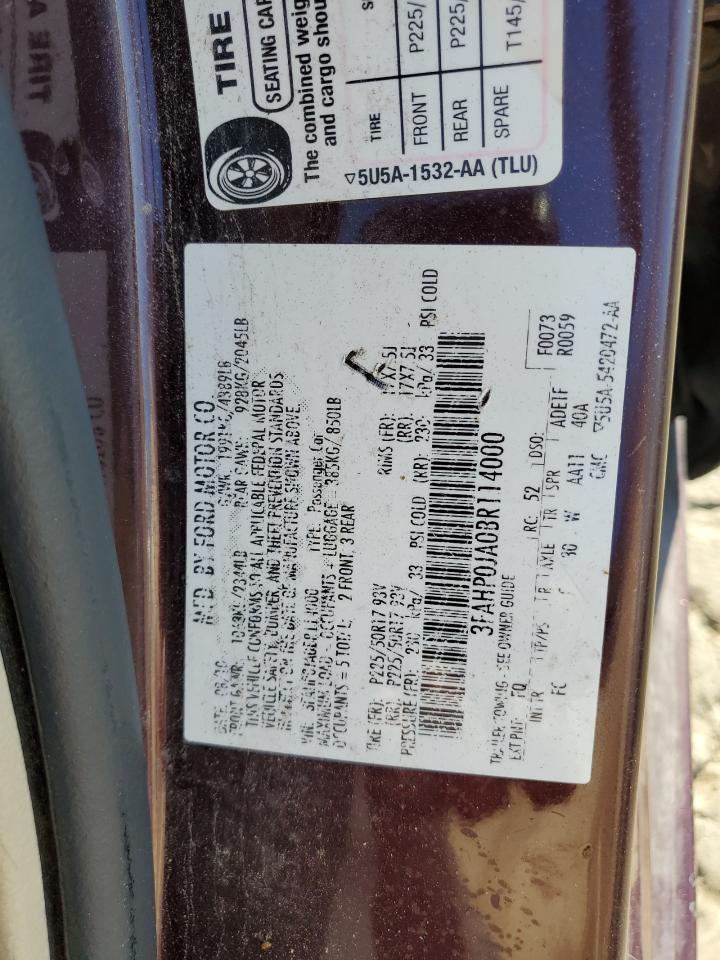 2011 FORD FUSION SEL photo 34