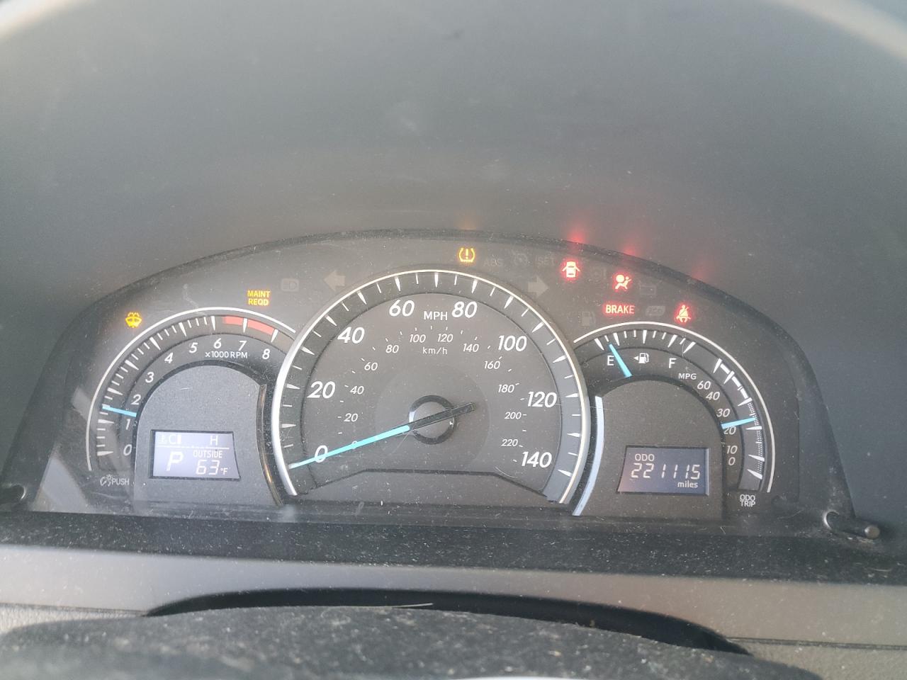 2012 TOYOTA CAMRY BASE photo 25