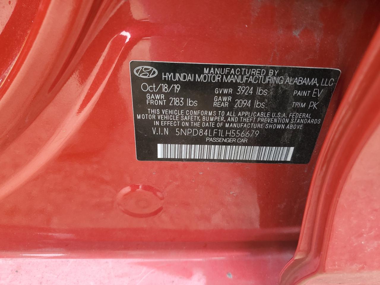 2020 HYUNDAI ELANTRA SEL photo 12