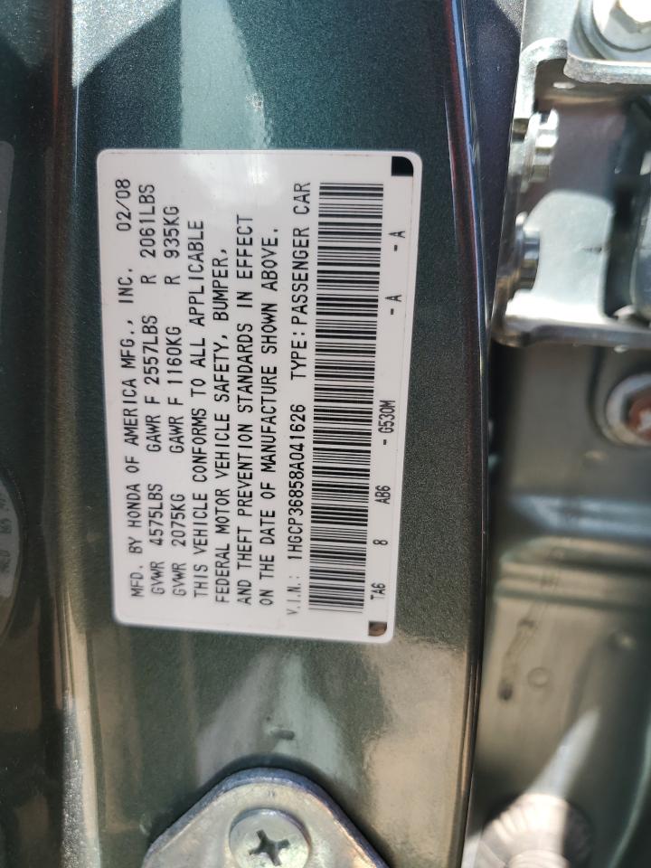 2008 HONDA ACCORD EXL photo 13