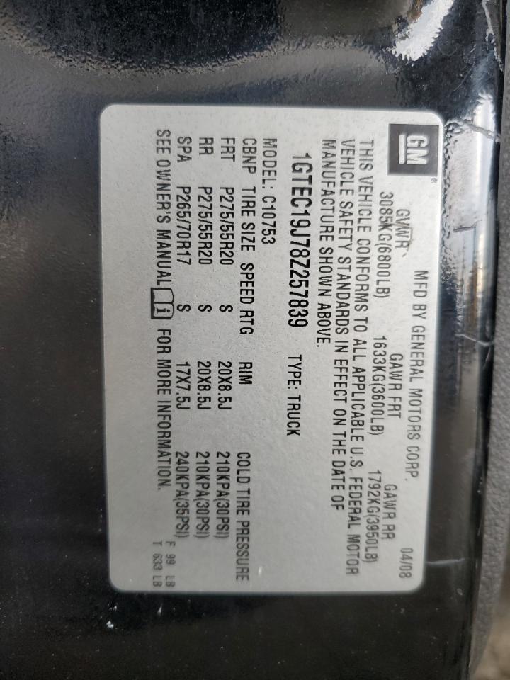 2008 GMC SIERRA C1500 photo 12