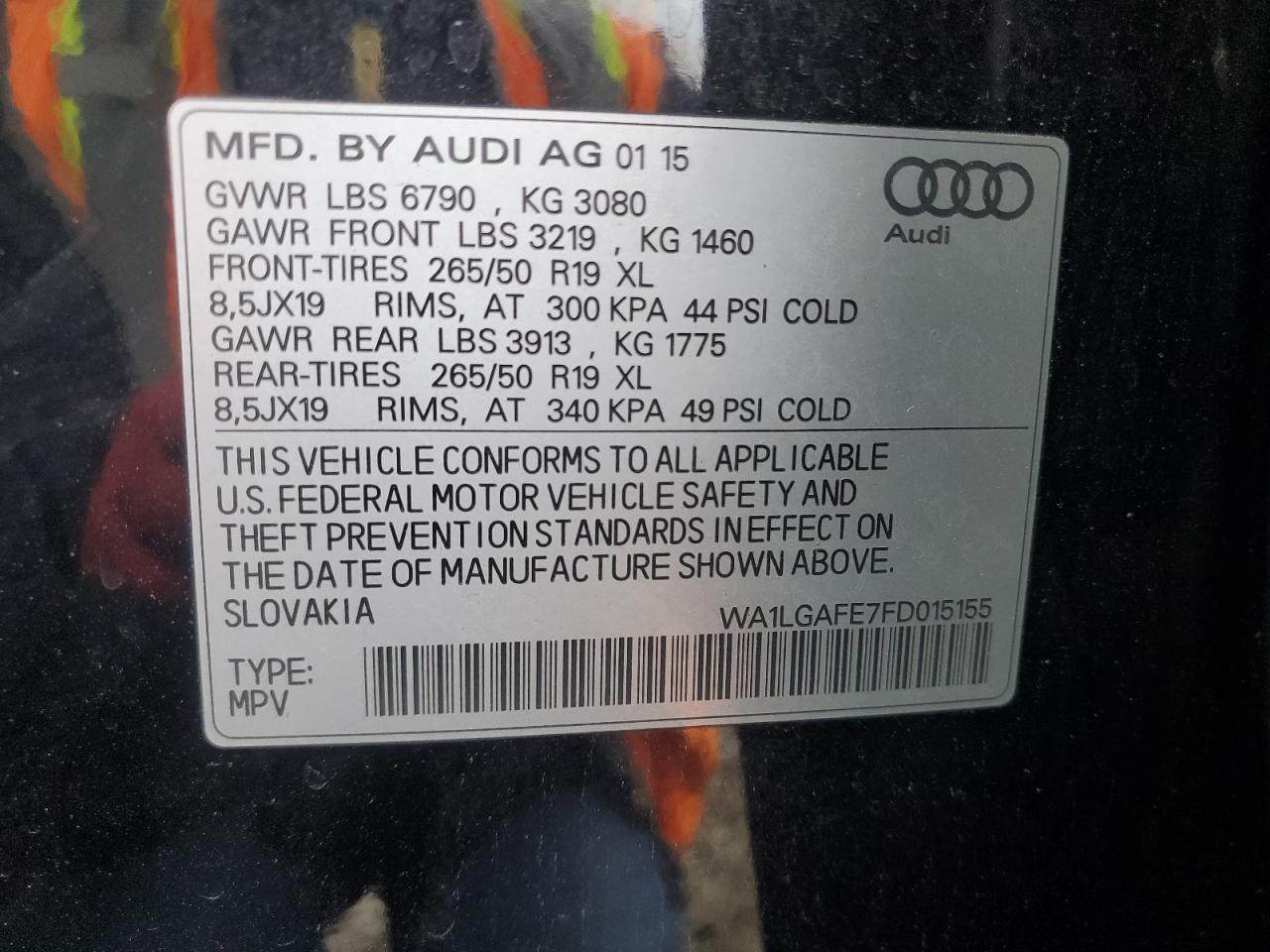 2015 AUDI Q7 PREMIUM PLUS photo 25
