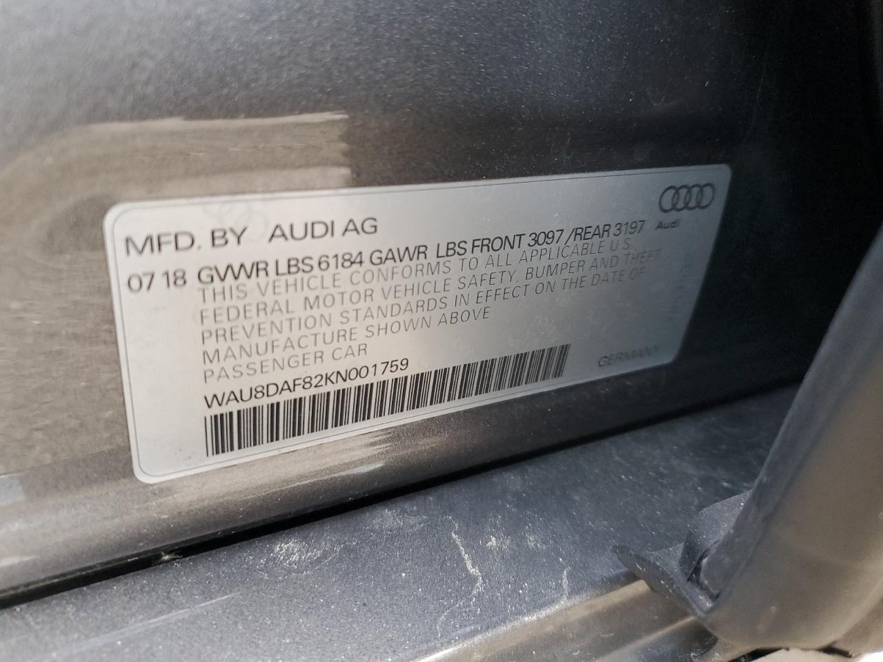 2019 AUDI A8 L photo 23