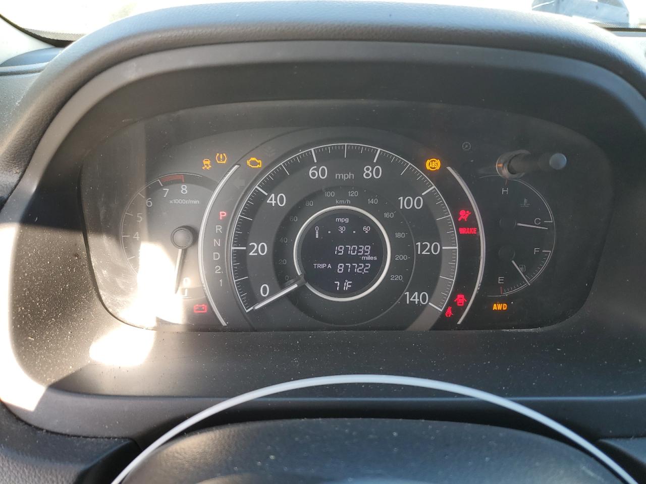 2013 HONDA CR-V EXL photo 9