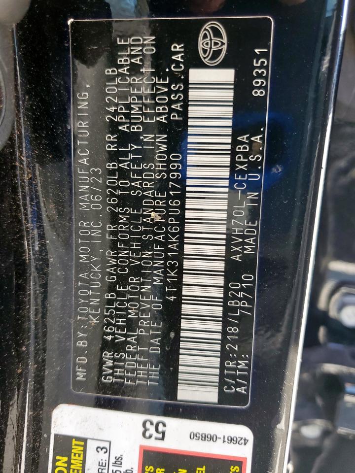 2023 TOYOTA CAMRY XSE photo 34