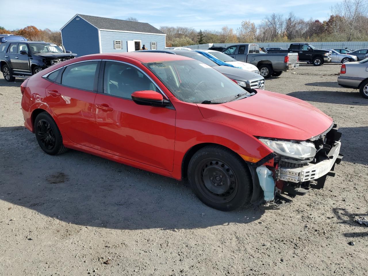 2017 HONDA CIVIC LX photo 4