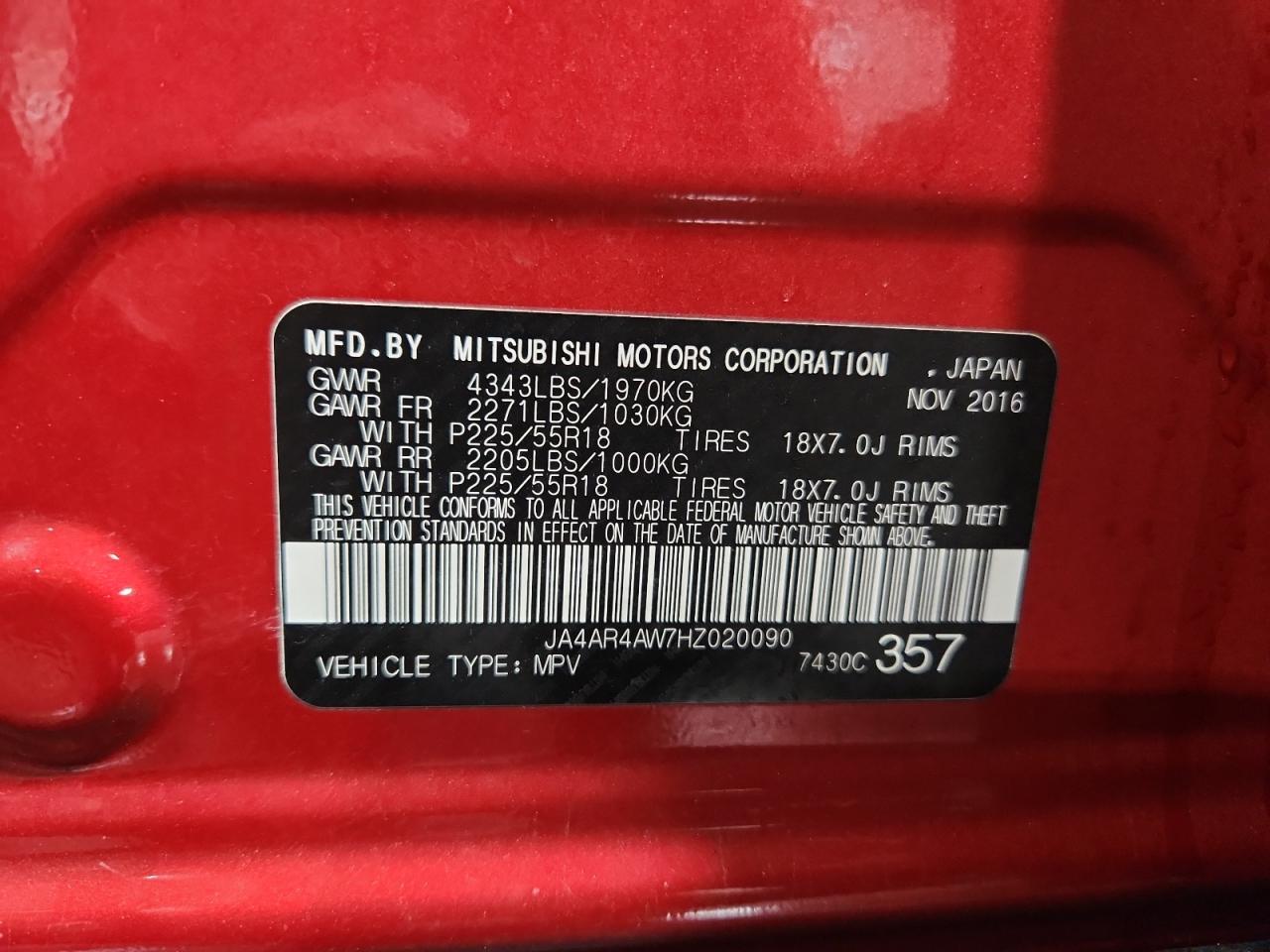 2017 MITSUBISHI OUTLANDER SPORT SEL photo 25