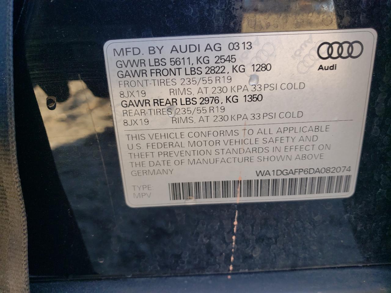 2013 AUDI Q5 PREMIUM PLUS photo 25
