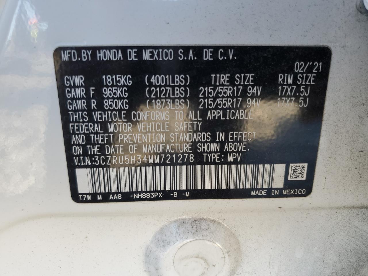2021 HONDA HR-V LX photo 23