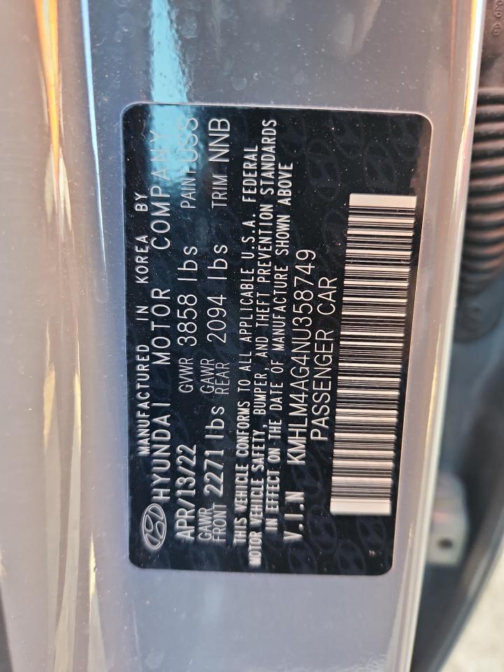 2022 HYUNDAI ELANTRA SEL photo 13