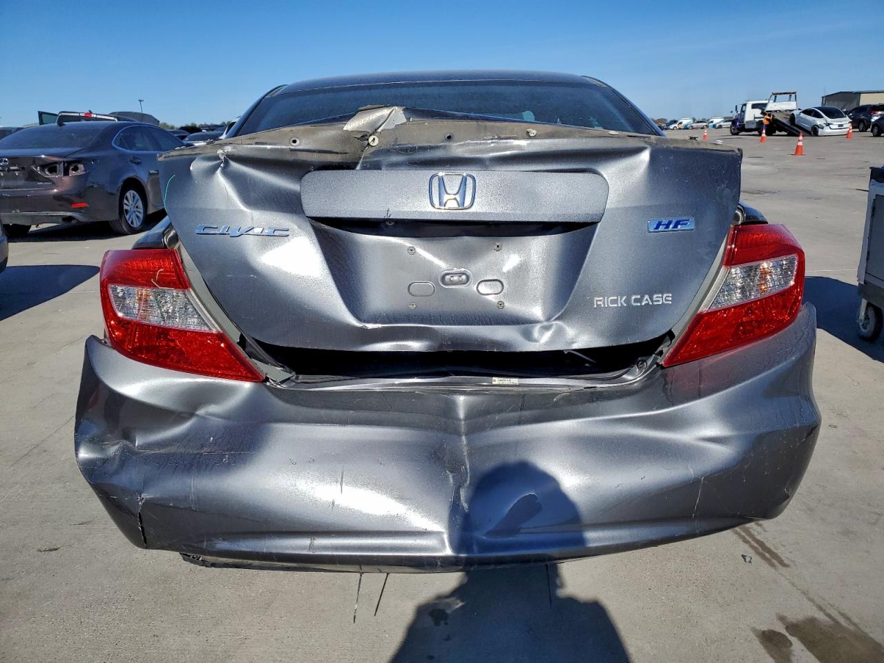 2012 HONDA CIVIC HF photo 6