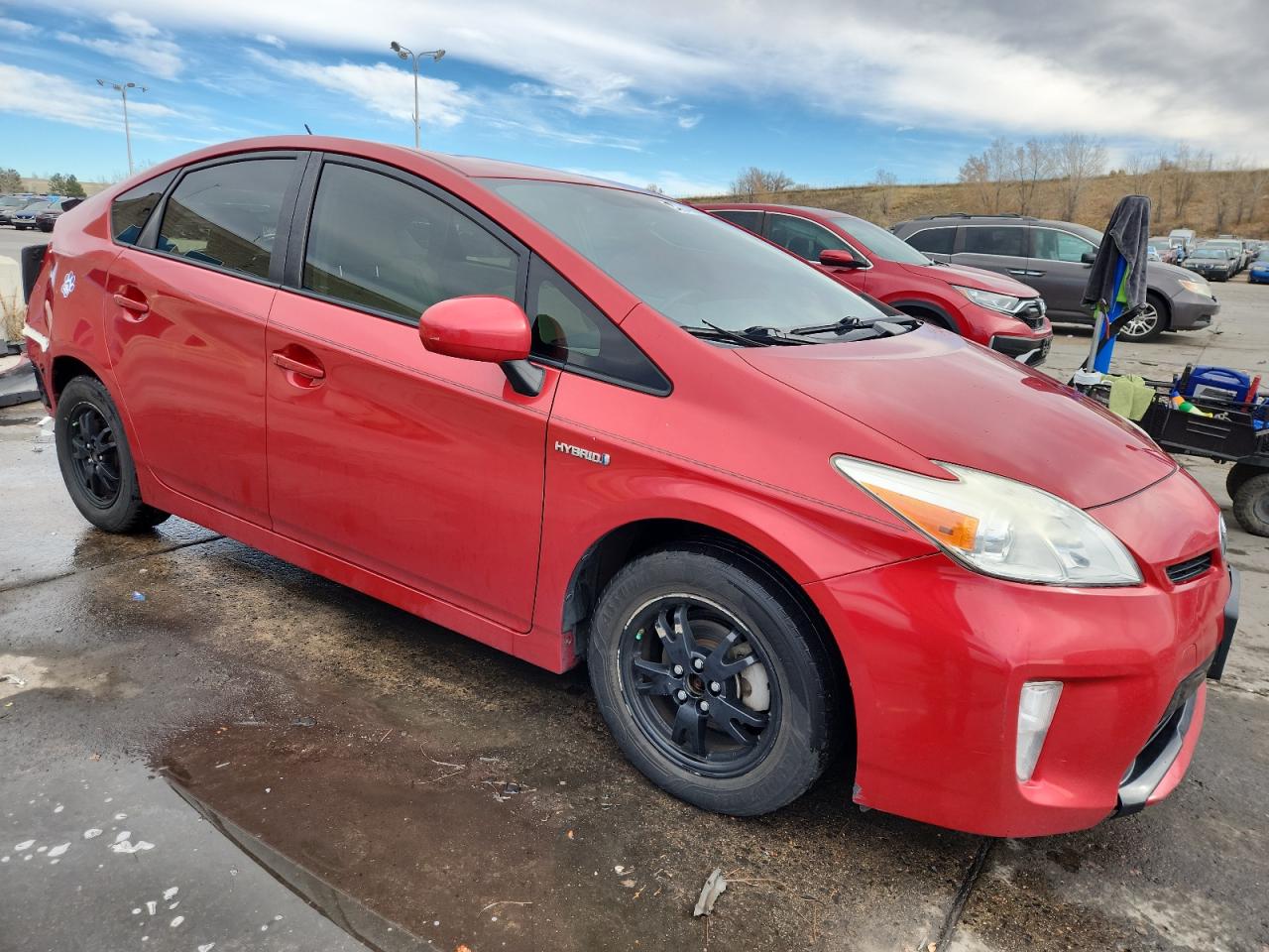 2015 TOYOTA PRIUS TWO photo 4