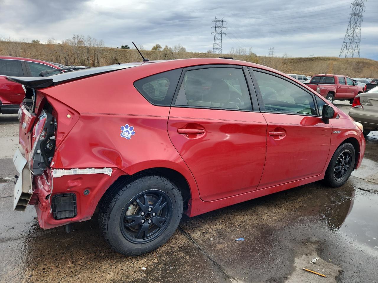 2015 TOYOTA PRIUS TWO photo 3