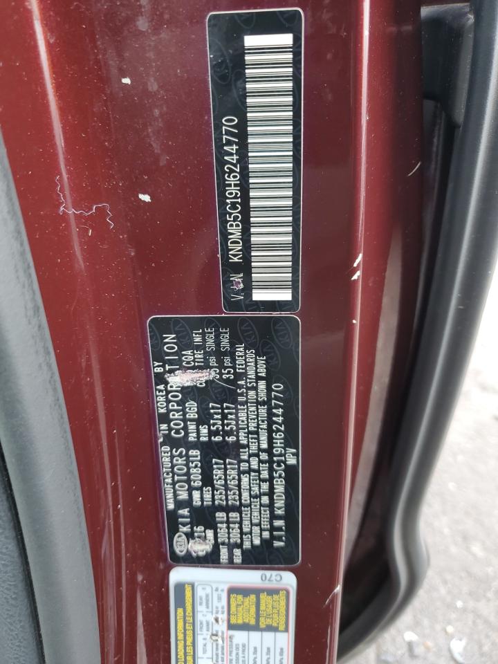 2017 KIA SEDONA LX photo 37