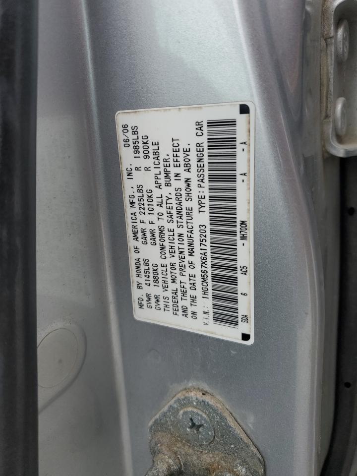 2006 HONDA ACCORD EX photo 23