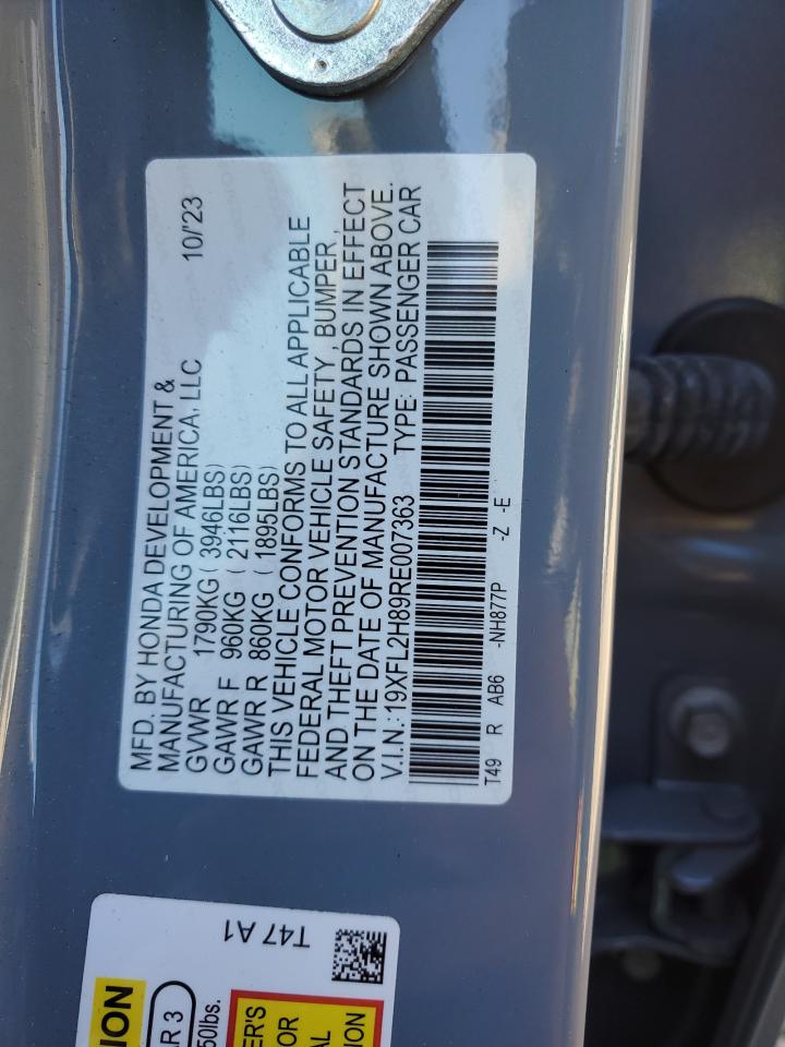 2024 HONDA CIVIC SPORT photo 12