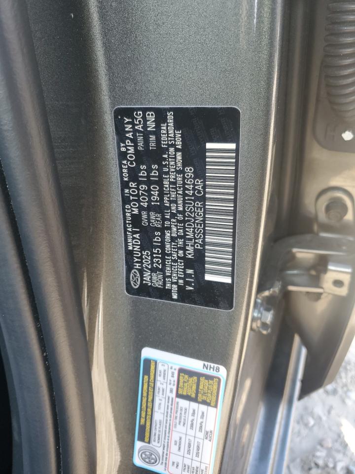 2025 HYUNDAI ELANTRA BLUE photo 12