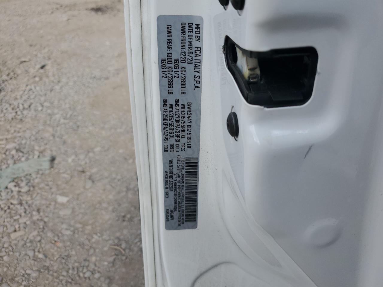 2020 RAM PROMASTER CITY DELIVERY VAN photo 12