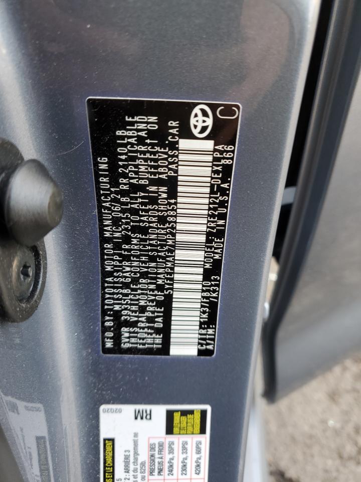 2021 TOYOTA COROLLA LE photo 34