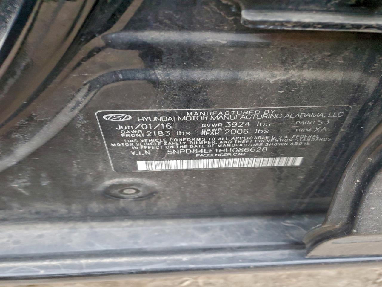 2017 HYUNDAI ELANTRA SE photo 12