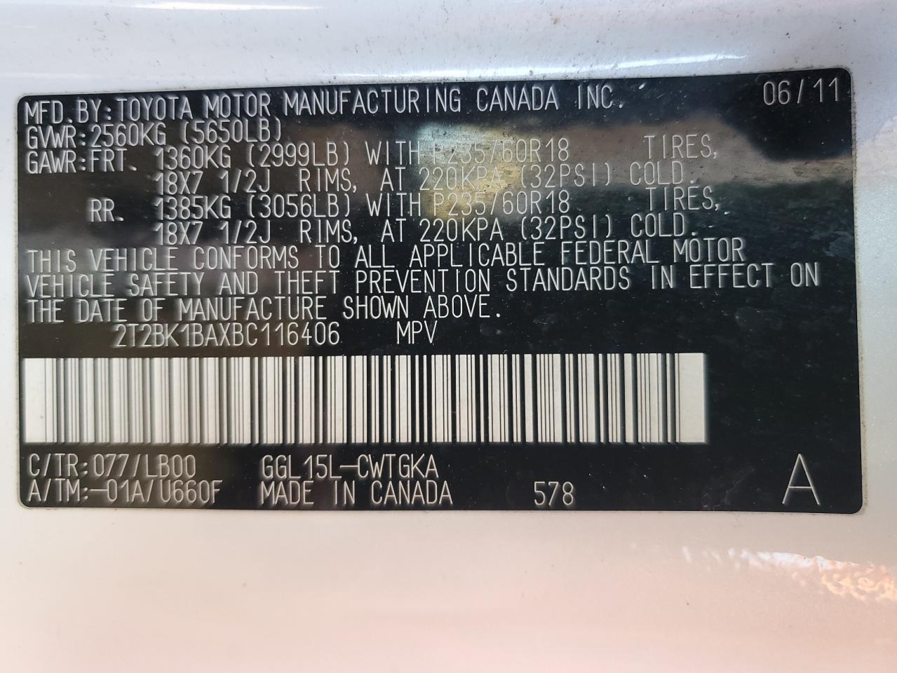 2011 LEXUS RX 350 photo 37