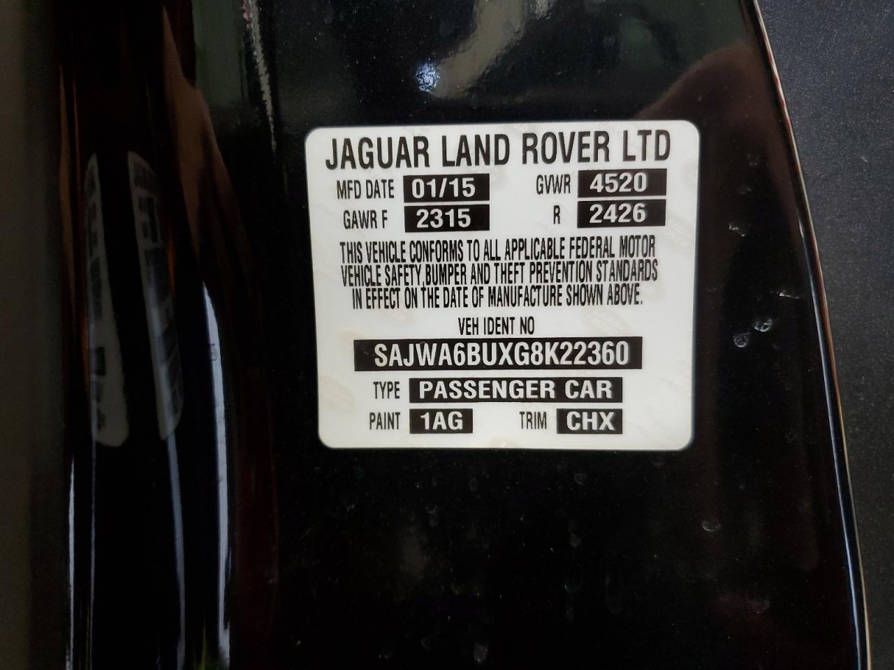 2016 JAGUAR F-TYPE S photo 25