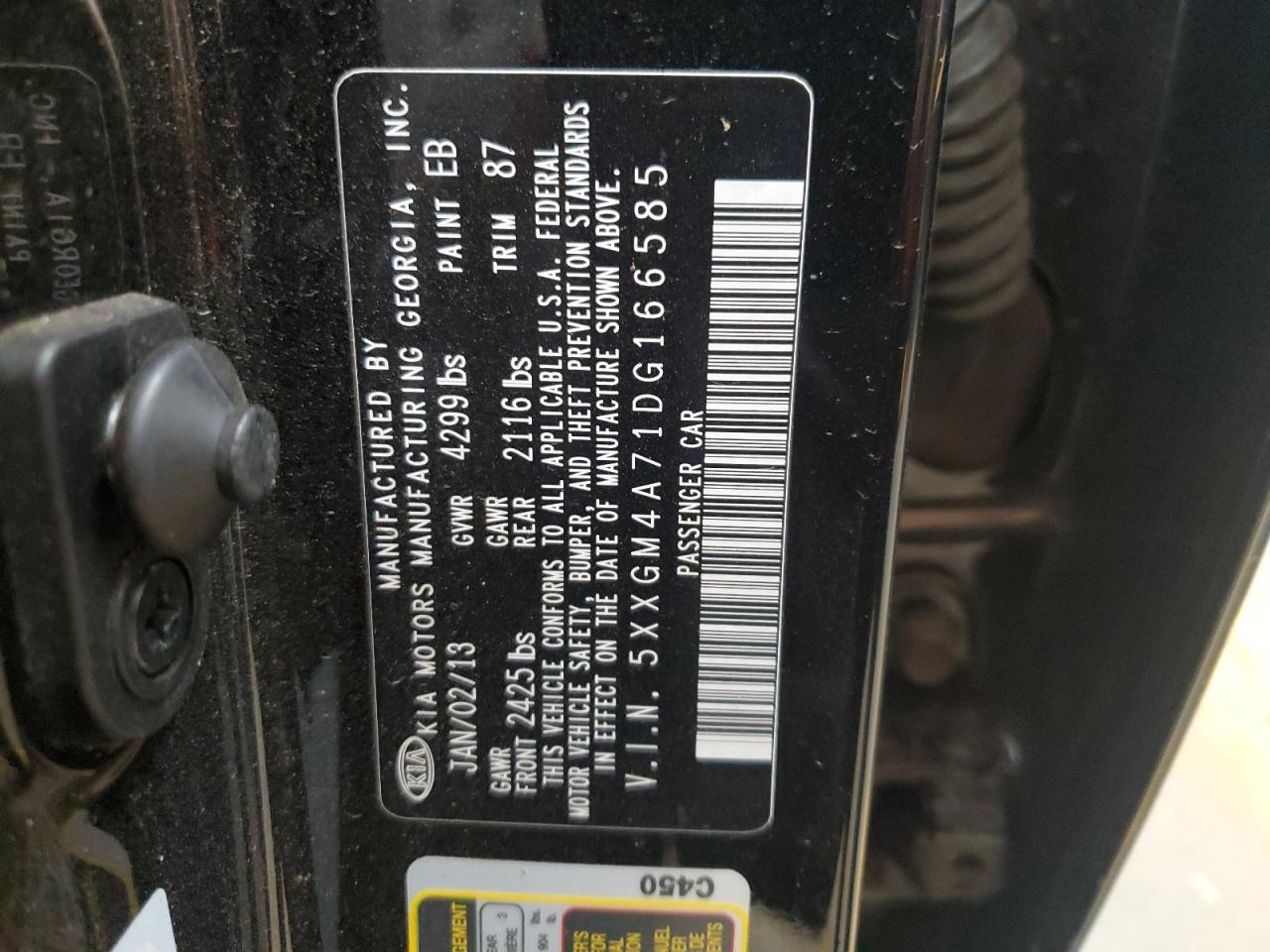 2013 KIA OPTIMA LX photo 12