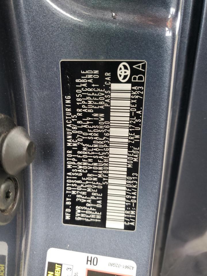 2016 TOYOTA COROLLA L photo 37